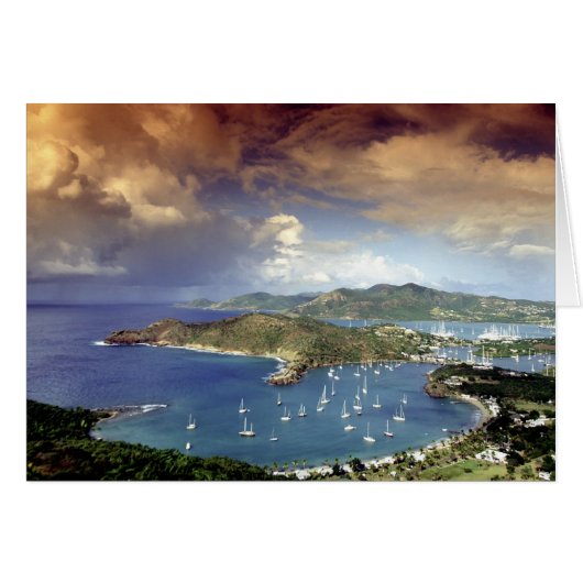 Caribbean, Antigua. Cards (Front Horizontal)