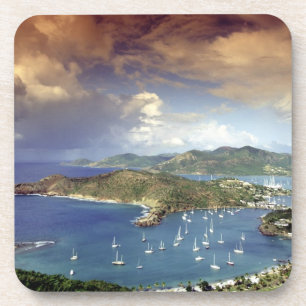 Caribbean, Antigua. Drink Coaster