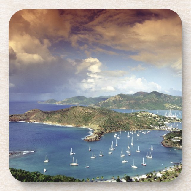 Caribbean, Antigua. Drink Coaster (Front)
