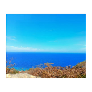 Caribbean Azure Bliss – Acrylic Wall Art