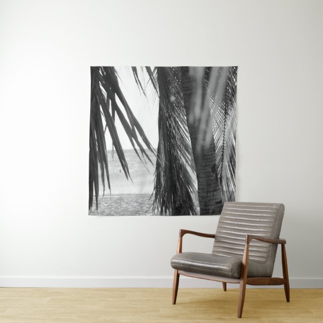 Caribbean Beach Bliss #4 #wall #art Tapestry (In Situ)