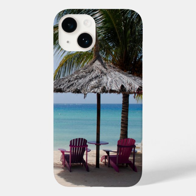 Caribbean Beach Case-Mate iPhone Case (Back)