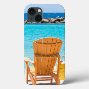 Caribbean Beach Chair Oasis #1 #caribbean #wall iPhone 13 Case