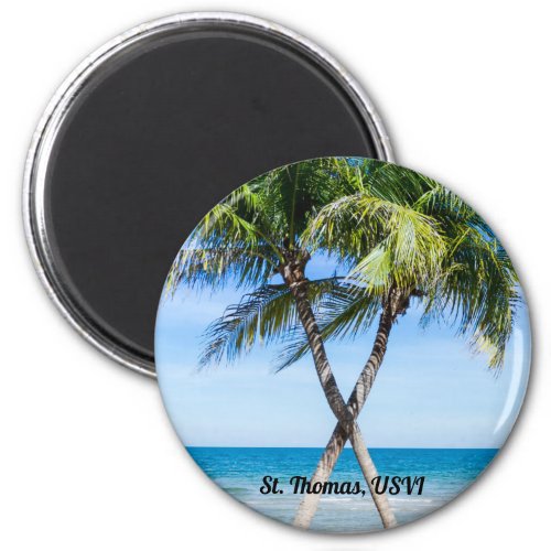 Caribbean Beach Island Life Sea Shells DIY Photo Magnet