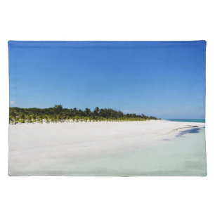 Caribbean Beach – Tropical Coastal Table Decor Cloth Placemat