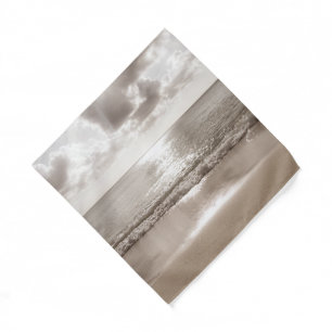Caribbean Beach Zen Oasis #2 #ocean #wall #art Bandana
