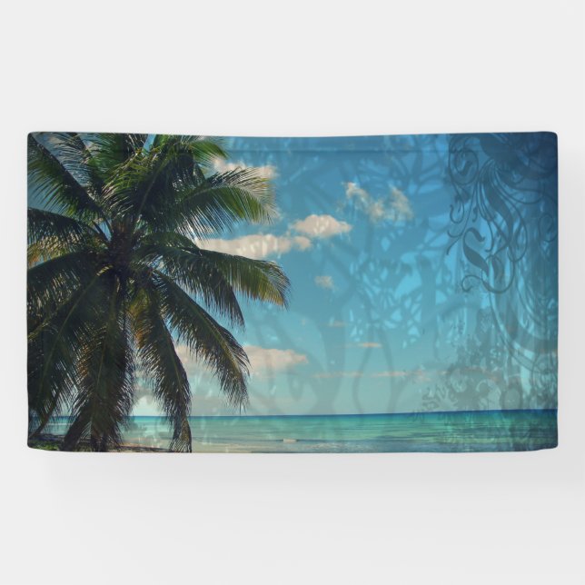 Caribbean Blue Banner (Horizontal)