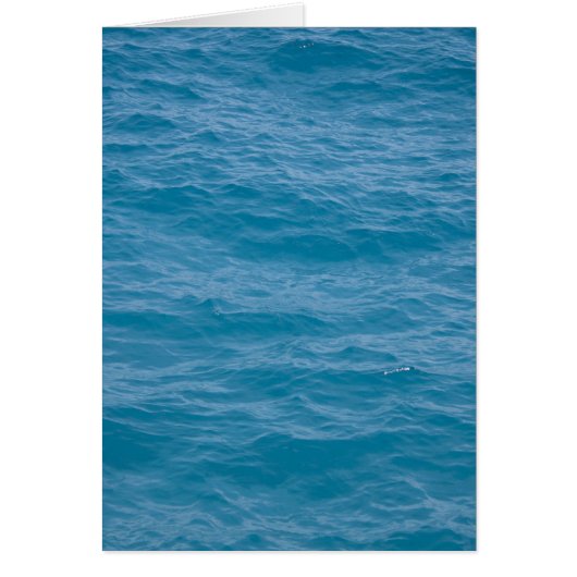 Caribbean Blue Water Cards (Front)