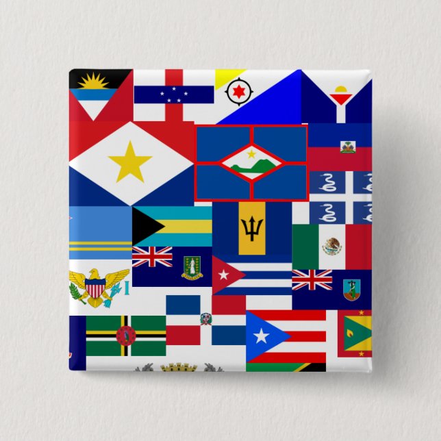 caribbean button (Front)