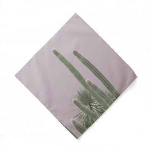 Caribbean Cactus Grove Charm 3 #tropical #art Bandana