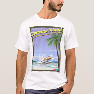 Caribbean, Canouan islands paradise poster. T-Shirt