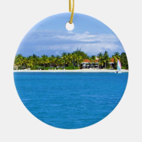 Caribbean Christmas Ornament