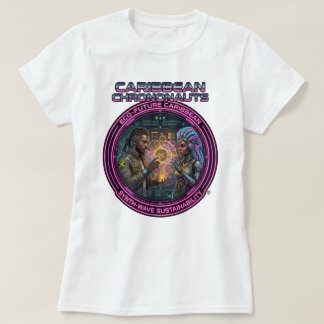 Caribbean Chrononauts Eco Future Sustainability T-Shirt