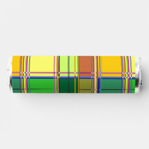 Caribbean Colorful Fabric Madras Tartan Breath Savers® Mints
