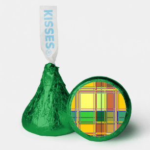 Caribbean Colorful Fabric Madras Tartan Hershey®'s Kisses®