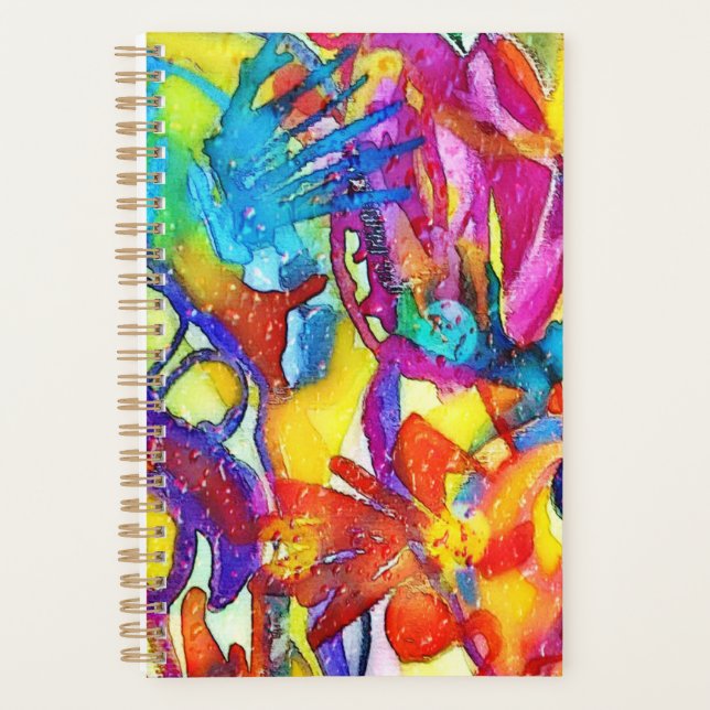 Caribbean colors planner (Front)