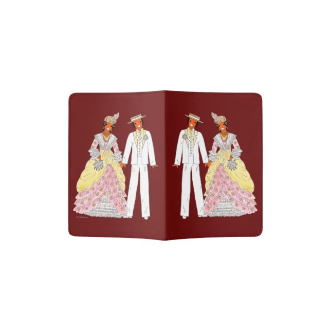 Caribbean Costumes, France Passport Holder (Opened)