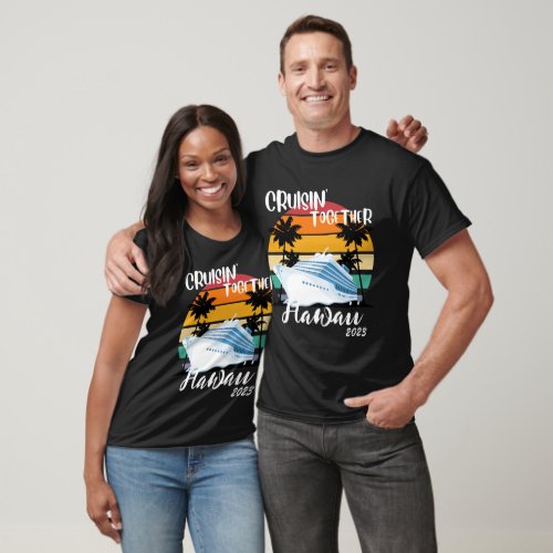 Caribbean Cruise 2023 Family Friends Group Travel T_Shirt