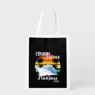Caribbean Cruise 2025Family Friends Group Travel Grocery Bag