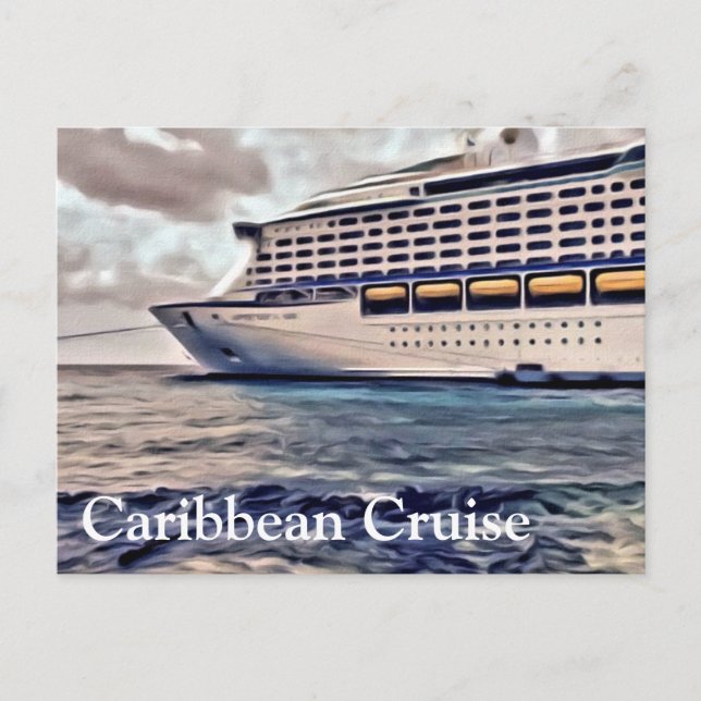 Caribbean Cruise - Postcard (Front)
