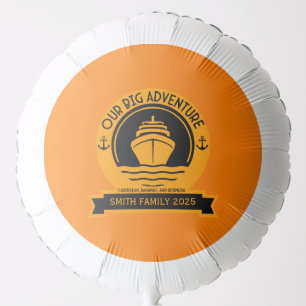 Caribbean Cruise Vacation Balloon