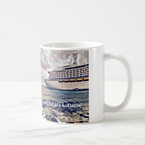 Caribbean Cruise _ White 11 oz Classic White Mug