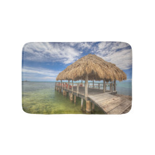 Caribbean Dock Bathroom Mat
