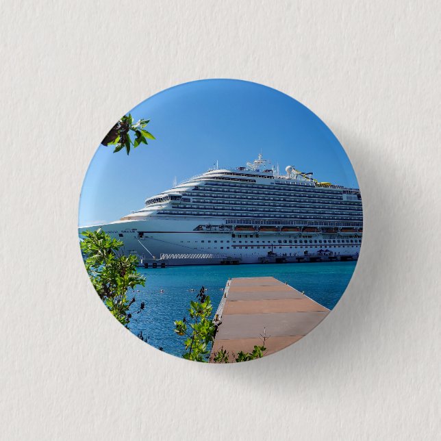 Caribbean Dream cruise Button (Front)