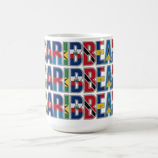 Caribbean Flags Coffee Mug (Center)