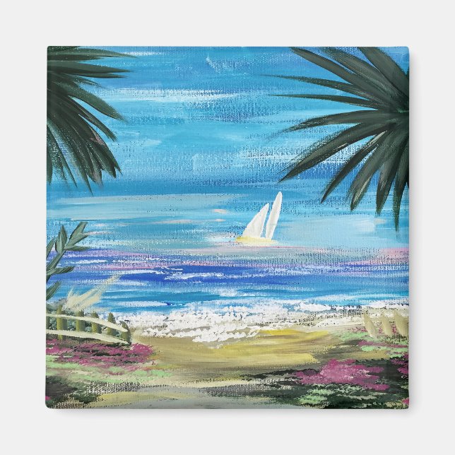Caribbean Getaway Magnet (Front)