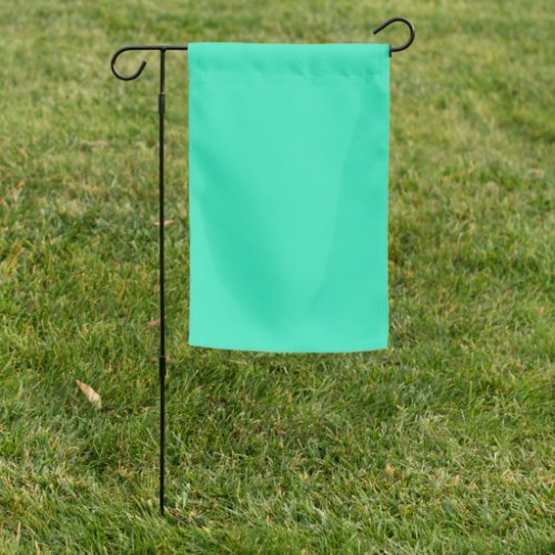  Caribbean Green solid color  Garden Flag