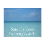 Caribbean Horizon Save the Date Postcard