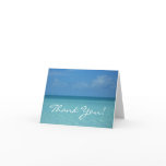 Caribbean Horizon Thank You Card