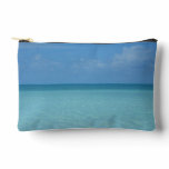 Caribbean Horizon Tropical Turquoise Blue Accessory Pouch