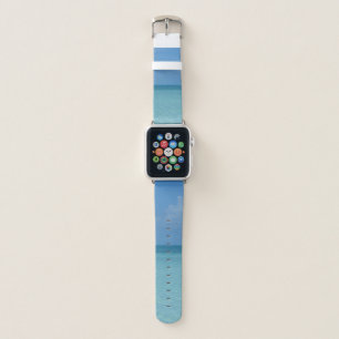 Caribbean Horizon Tropical Turquoise Blue Apple Watch Band