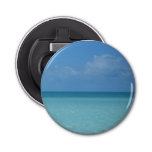 Caribbean Horizon Tropical Turquoise Blue Bottle Opener