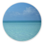 Caribbean Horizon Tropical Turquoise Blue Ceramic Knob