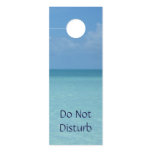Caribbean Horizon Tropical Turquoise Blue Door Hanger