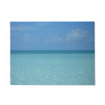 Caribbean Horizon Tropical Turquoise Blue Doormat