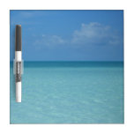 Caribbean Horizon Tropical Turquoise Blue Dry-Erase Board