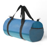 Caribbean Horizon Tropical Turquoise Blue Duffle Bag