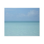 Caribbean Horizon Tropical Turquoise Blue Gallery Wrap