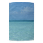 Caribbean Horizon Tropical Turquoise Blue Garden Flag