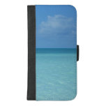 Caribbean Horizon Tropical Turquoise Blue iPhone 8/7 Plus Wallet Case