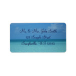 Caribbean Horizon Tropical Turquoise Blue Label