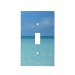 Caribbean Horizon Tropical Turquoise Blue Light Switch Cover