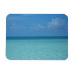 Caribbean Horizon Tropical Turquoise Blue Magnet