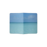 Caribbean Horizon Tropical Turquoise Blue Passport Holder