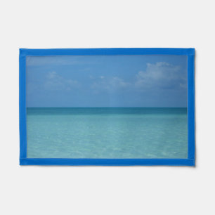 Caribbean Horizon Tropical Turquoise Blue Pennant