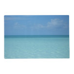 Caribbean Horizon Tropical Turquoise Blue Placemat